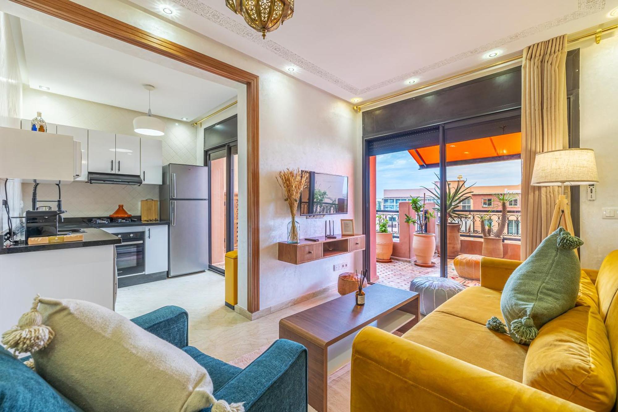 Le Jasmin - Authentique A Gueliz Apartment Marrakesh